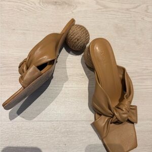 Revolve Elegant Tan Women's Mules